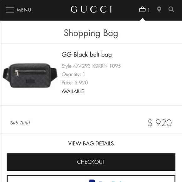 Gucci Bag - Picture 1 of 6